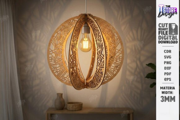 25 Laser Cut Home Decor Ideas for Modern Homes 17 Wooden Pendant Light Shade Laser Cut Laser Cutting 148608560 1 1 580x387 1
