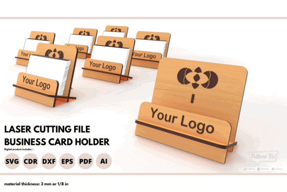 99+ Laser Cut Wood Projects To Sell From Home 221 Laser cut wood business card holders with customizable logo space.