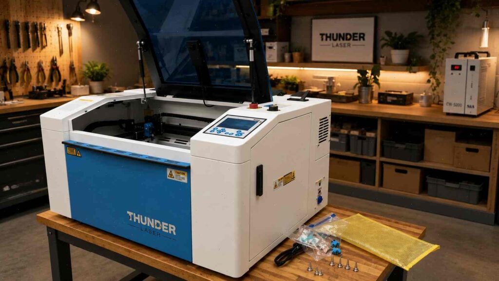 5 Best Laser Cutting Machine For Etsy Business 8 Thunder Laser Bolt — Best Premium Small Business Laser Cutter