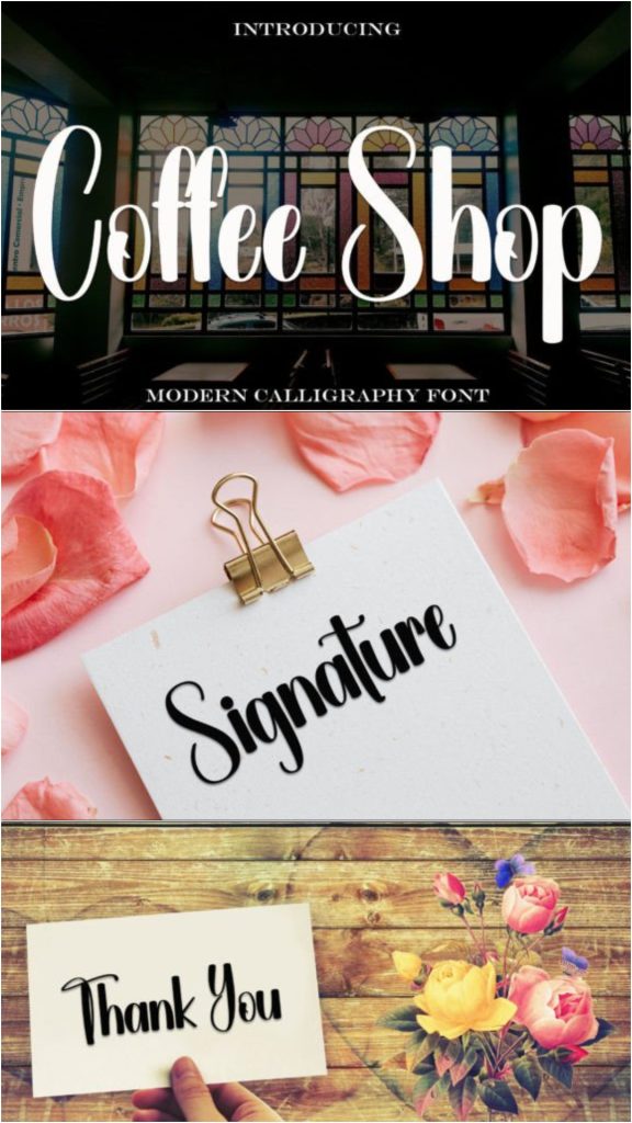 15 Fonts for Logo Coffee Shop Branding That Make Cafés Stand Out 4 gandr collage 1 3