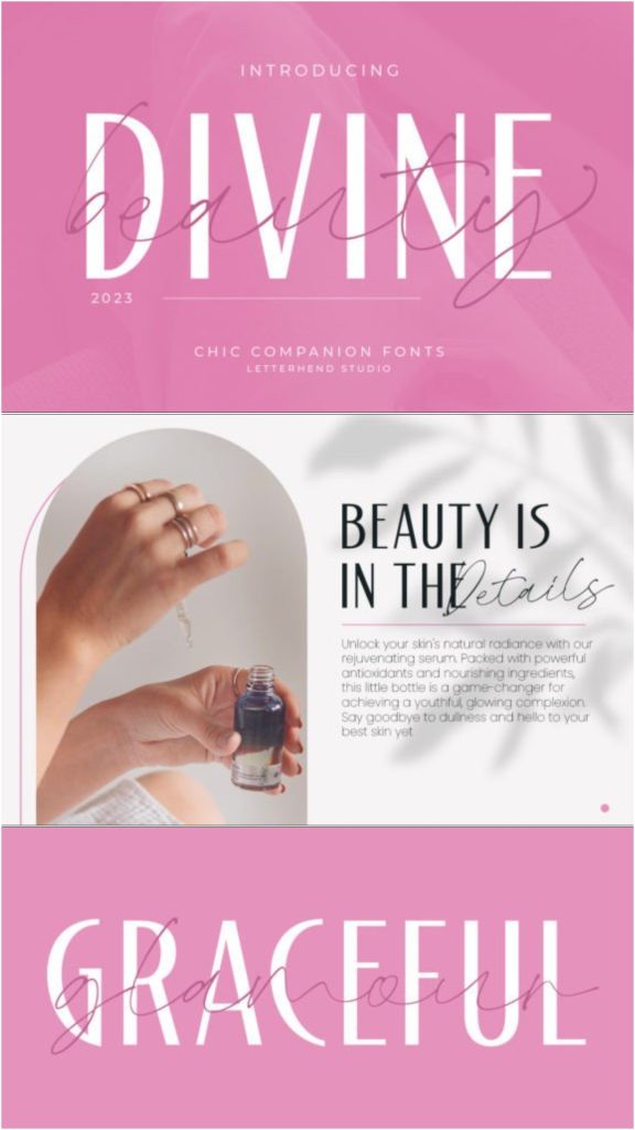 15 Fonts for Luxury Beauty Brand Logos That Instantly Elevate Your Brand 11 Luxury Beauty Brand Fonts for Skincare Packaging