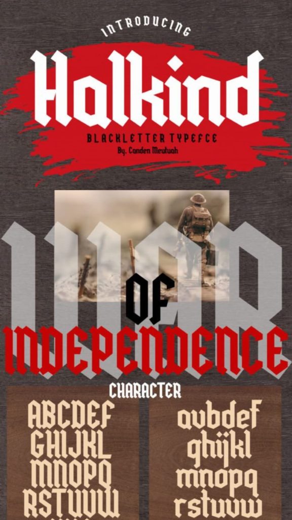 16 Best Fonts for Logo Clothing Brand Streetwear Businesses 2 gandr collage 32 2