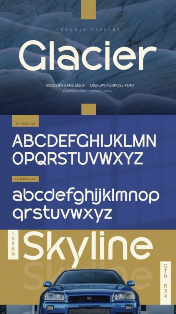 16 Best Fonts for Logo Clothing Brand Streetwear Businesses 5 gandr collage 35 1