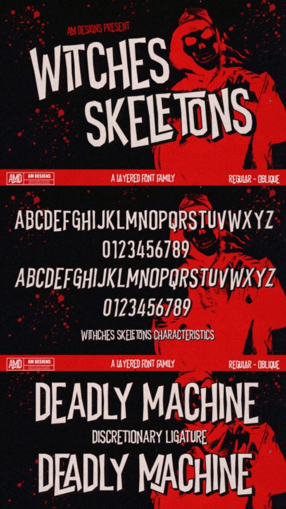 16 Best Fonts for Logo Clothing Brand Streetwear Businesses 9 gandr collage 39 1