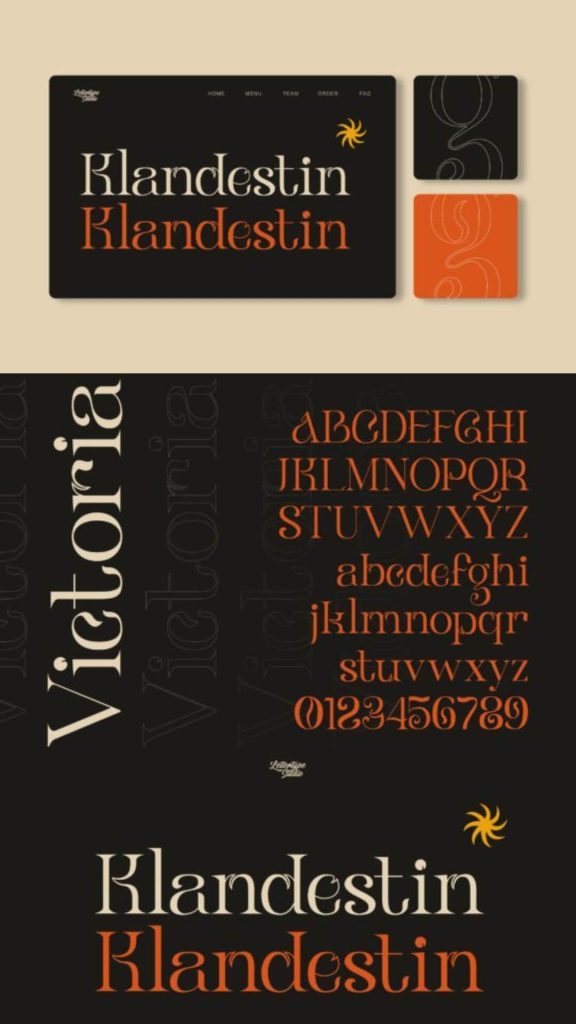 16 Best Fonts for Logo Clothing Brand Streetwear Businesses 10 gandr collage 40 1