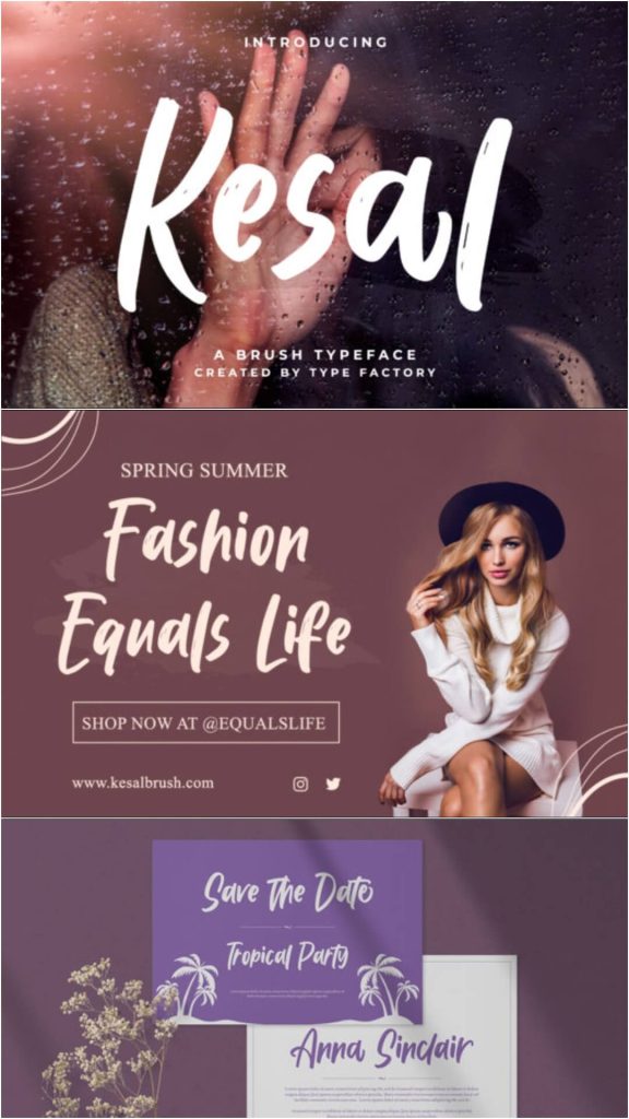 16 Best Fonts for Logo Clothing Brand Streetwear Businesses 14 gandr collage 44 1
