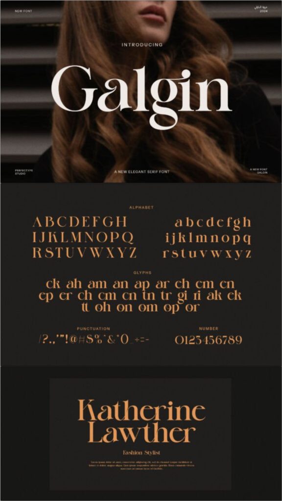 14 Fonts for Fashion Brand Logos That Look Expensive 14 gandr collage 46