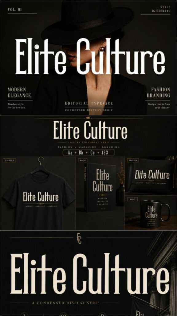 19 Premium Fonts for Logo Clothing Brand Luxury Fashion 5 fonts for logo clothing brand luxury fashion