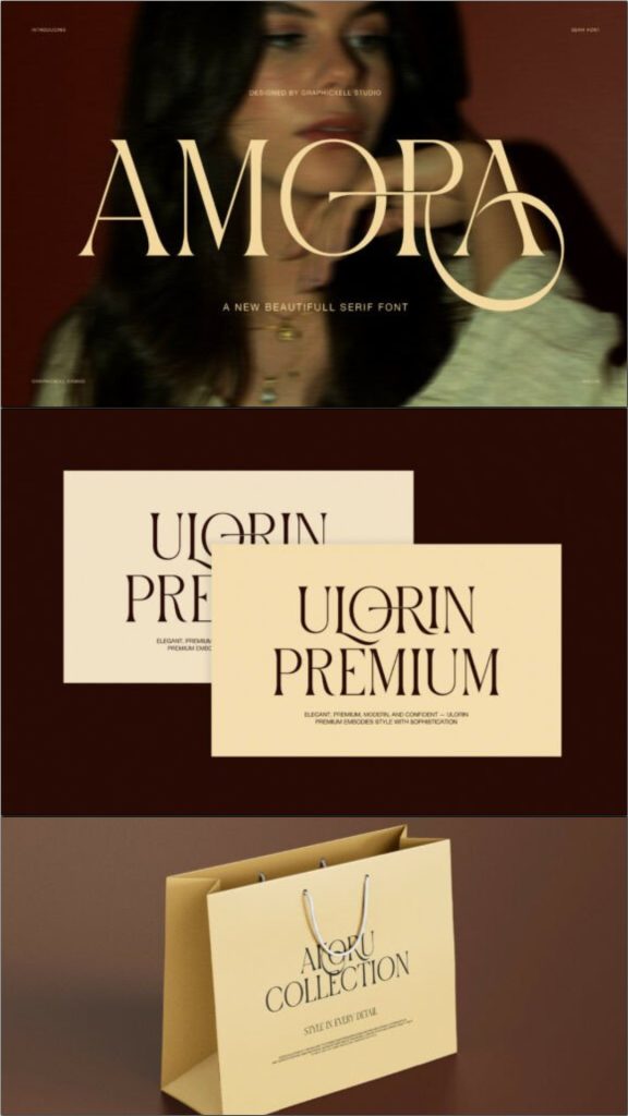 Fashion Boutique Logo Fonts: 12 Elegant Picks 9 gandr collage 53 1