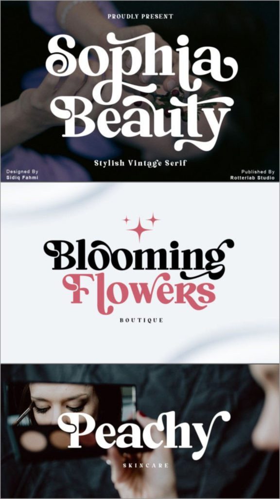 15 Fonts for Luxury Beauty Brand Logos That Instantly Elevate Your Brand 9 Luxury Beauty Brand Fonts for Skincare Packaging