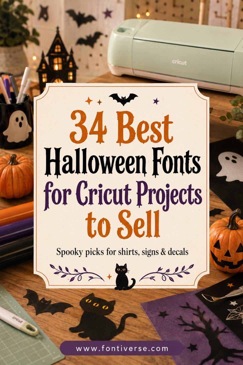 34 Best Halloween Fonts for Cricut Projects to Sell 66 34 Best Halloween Fonts for Cricut Projects to Sell