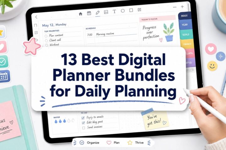 13 Best Digital Planner Bundles for Daily Planning