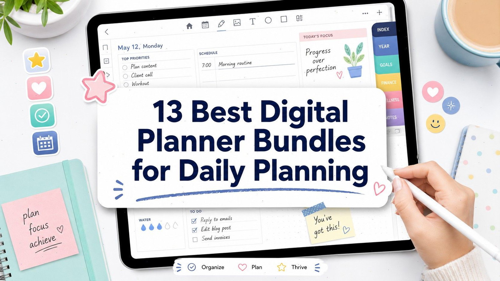 13 Best Digital Planner Bundles for Daily Planning