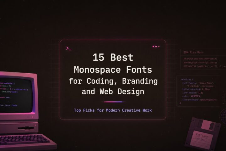 15 Best Monospace Fonts for Coding, Branding and Web Design