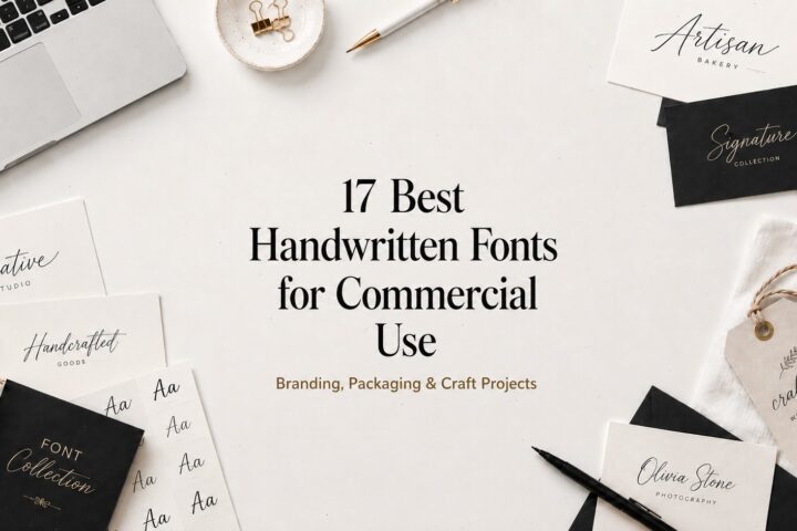 16 Handwritten Fonts for Commercial Use That Look Professional