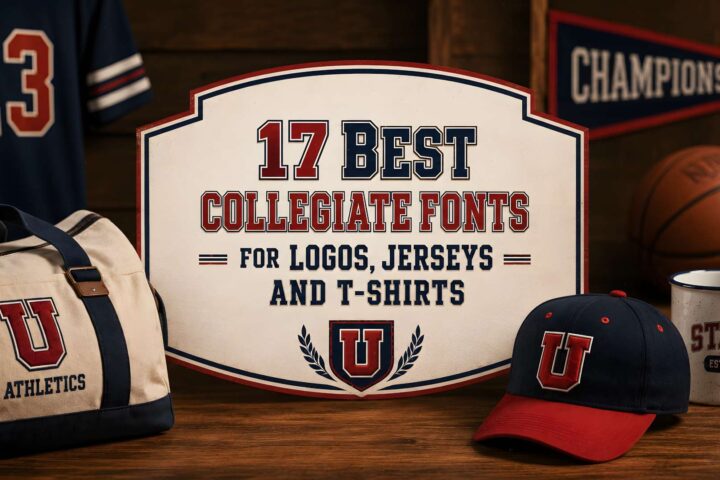 17 Best Collegiate Fonts for Logos, Jerseys and T-Shirts