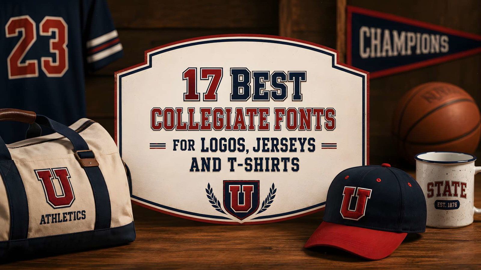 17 Best Collegiate Fonts for Logos, Jerseys and T-Shirts