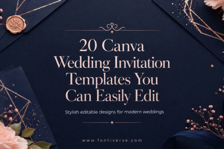 20 Canva Wedding Invitation Templates You Can Easily Edit