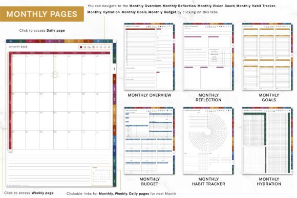 13 Best Digital Planner Bundles for Effortless Daily Planning 27 2025 Bundle Digital Planner Goodnotes Graphics 109402673 5 580x387 1