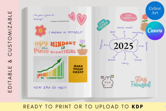 13 Monthly Planner Templates for Goals, Tasks and Events 4 Monthly planner template with motivational quotes and 2025 layout.