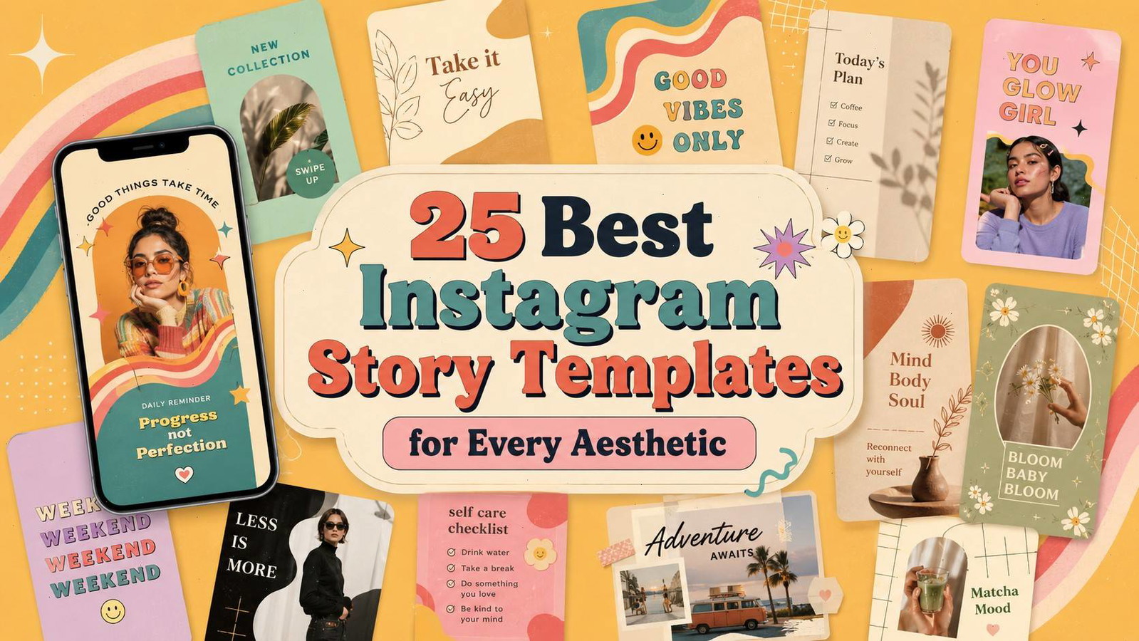 25 Instagram Story Templates Gorgeous Designs You’ll Love