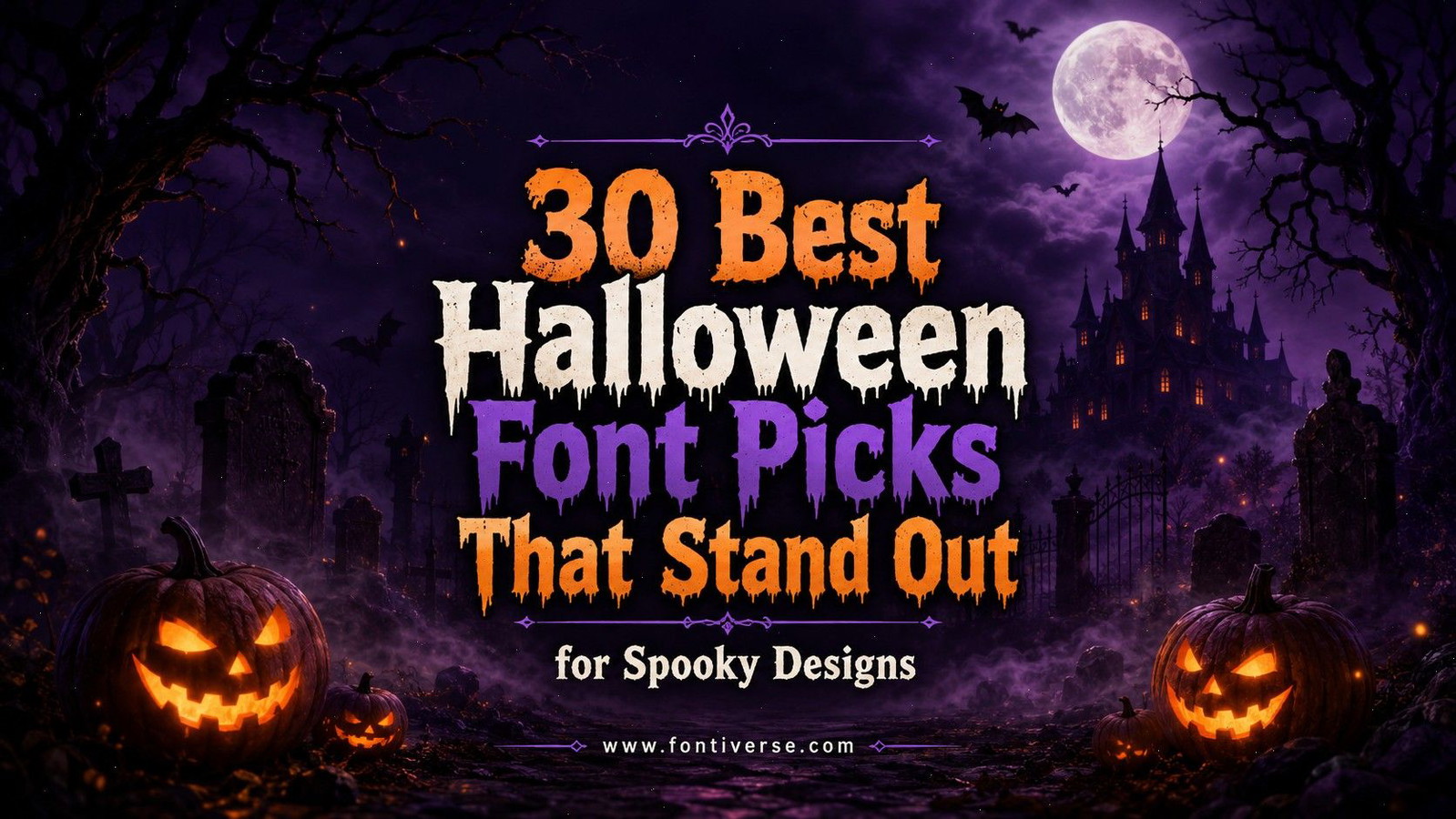 30 Best Halloween Fonts for Spooky Designs That Stand Out