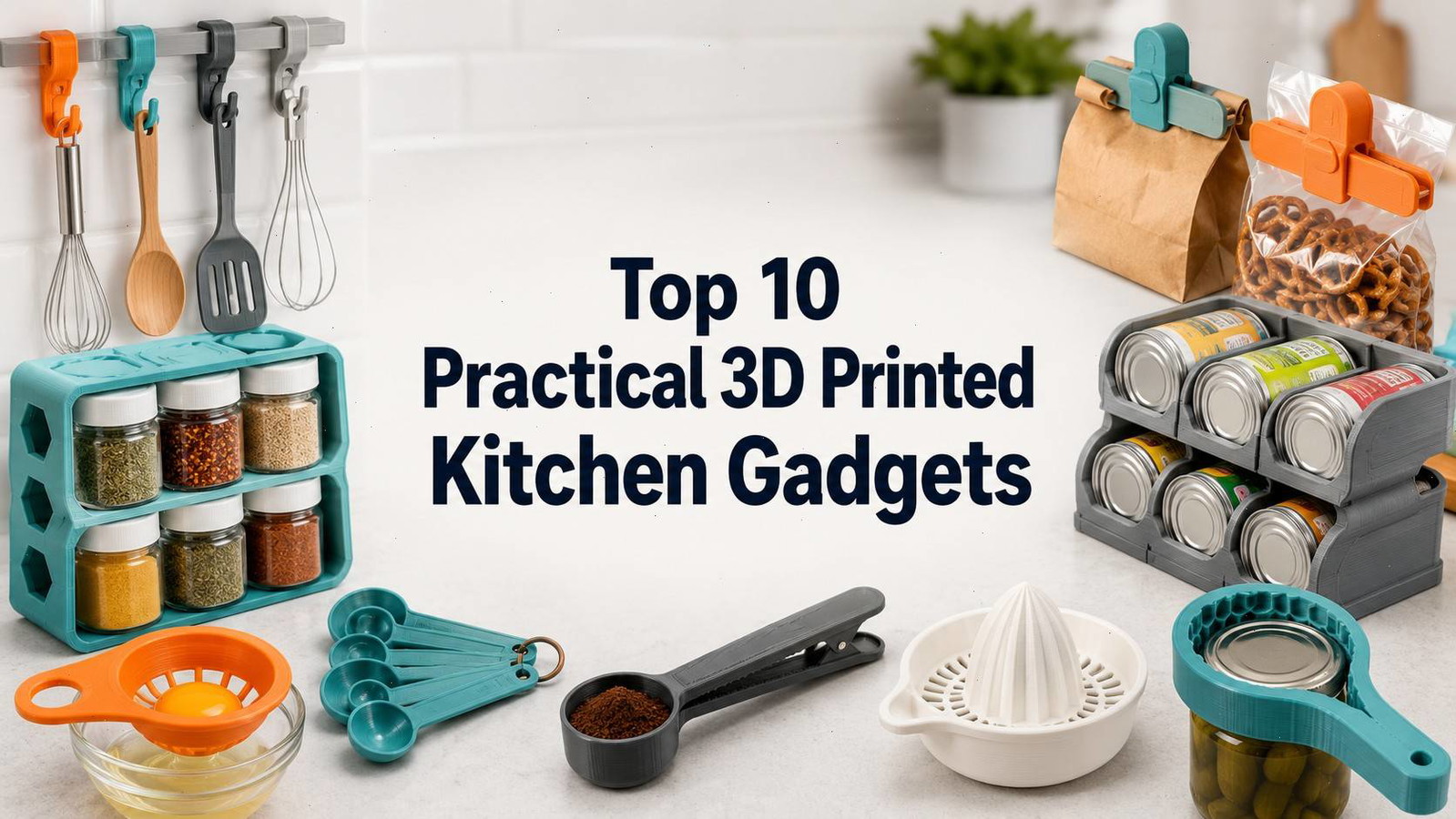 3D Printed Kitchen Gadgets 10 Brilliant Ideas You’ll Actually Use