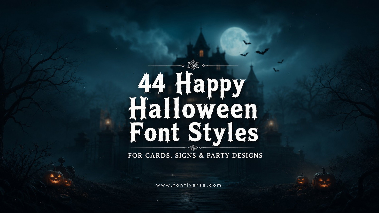 Halloween Fonts: 44 Best Picks for Cards, Signs & Cricut