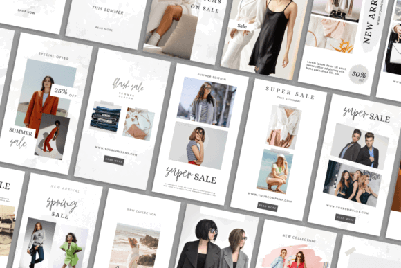 25 Instagram Story Templates: Gorgeous Designs You’ll Love 3 50 Attractive Instagram Story Template Graphics 63831330 2 580x387 1