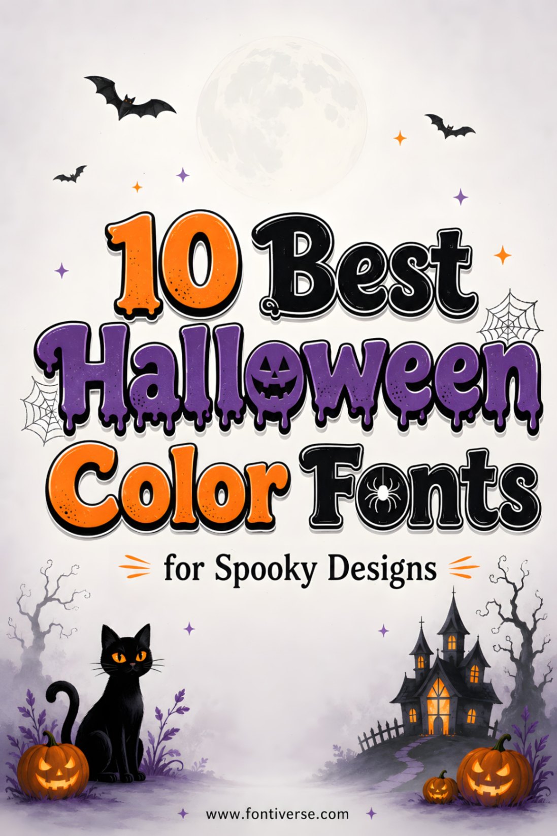 Halloween Color Fonts: 10 Best Picks for Spooky Designs 22 Halloween Color Fonts: 10 Best Picks for Spooky Designs