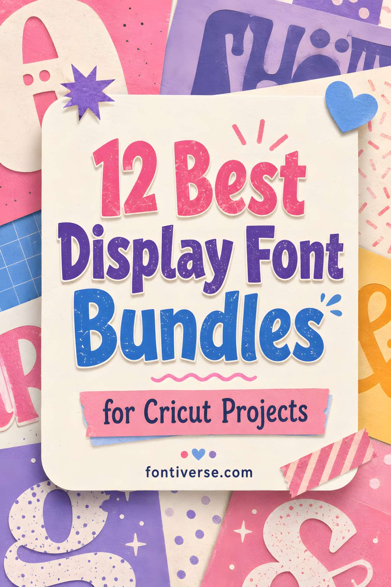 12 Best Display Font Bundles for Cricut That Cut Cleanly 14 Explore 12 display font bundles for Cricut projects, including bold, playful, retro, Western, and easy-to-weed fonts for vinyl, shirts, and signs.
