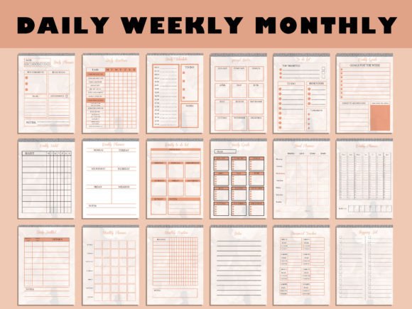 12 Printable ADHD Planner Templates for Better Focus 5 ADHD Planner Printable Graphics 53400297 5 580x435 1