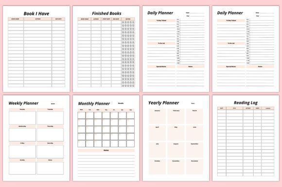 Top 10 Printable ADHD Planner Templates: Life-Changing Picks 13 ADHD Productivity Planner Canva Template Graphics 81192694 2 580x386 1