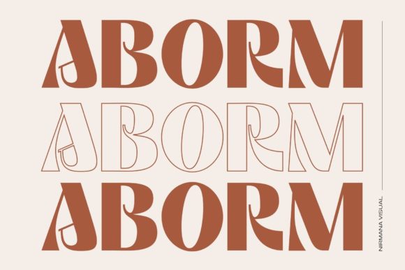 Premium Fonts: 20 Powerful Choices Designers Will Love 64 Aborm Fonts 29791043 1 1 580x387 1