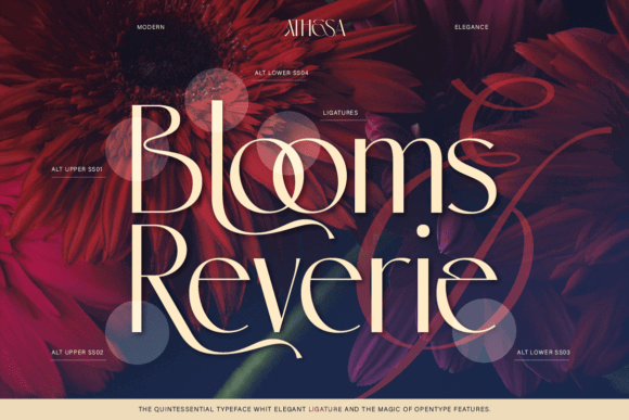 33 Best Feminine Script Fonts for Elegant Branding & Wedding Design 57 Athesa Luxurious Fonts 120625229 6 580x387 1