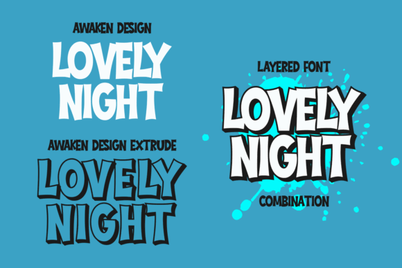 Best Display Fonts: 10 Creative Fonts for Branding, Cricut & Crafts 20 Awaken Design Fonts 130061149 3 580x387 1