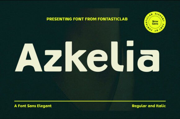 25 Best Sans Serif Fonts for Branding: Modern Logo Fonts That Stand Out 19 Azkelia Fonts 126903297 1 1 580x386 1