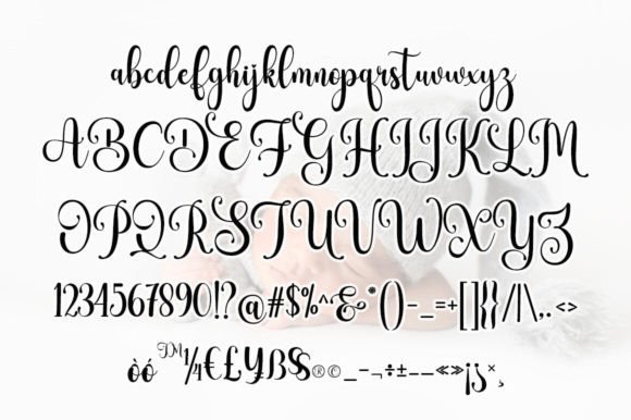 Lettering Fonts for Logo Design: 17 Stunning Picks You’ll Love 49 Baby Boho Fonts 98119774 7 580x386 1