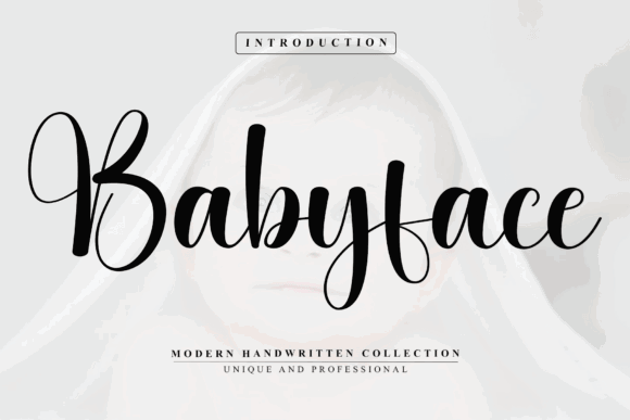 33 Best Feminine Script Fonts for Elegant Branding & Wedding Design 20 Babyface Fonts 135584846 1 1 580x387 1