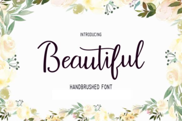 33 Best Feminine Script Fonts for Elegant Branding & Wedding Design 36 Beautiful Fonts 432380 580x387 1