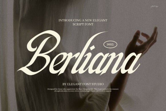 Modern Script Fonts: 18 Gorgeous Picks for Branding 28 Berlina Fonts 125155074 1 1 580x387 1