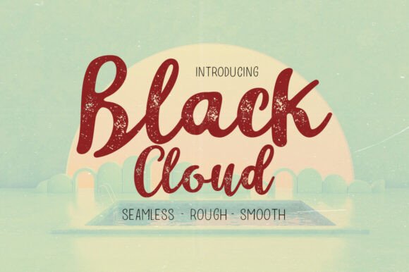 Script Fonts for Logo Design: 36 Elegant Picks That Feel Premium 69 Black Cloud Fonts 109672742 1 1 580x386 1