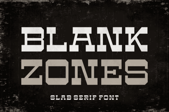 Premium Fonts: 20 Powerful Choices Designers Will Love 15 Blank Zones Fonts 86178754 1 1 580x387 1