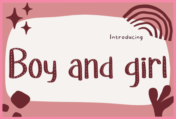 16 Best Aesthetic Fonts for Canva Designs 39 Boy And Girl Fonts 43680212 580x392 1