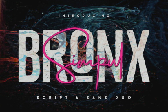 Script Fonts for Logo Design: 36 Elegant Picks That Feel Premium 29 Bronx Simpul Sans Script by I Do Not Sleep 580x387 1
