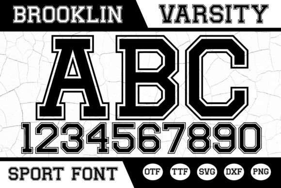 17 Collegiate Fonts: Powerful Picks for Logos & Jerseys 18 Brooklin Varsity Fonts 121338218 1 1 580x387 1