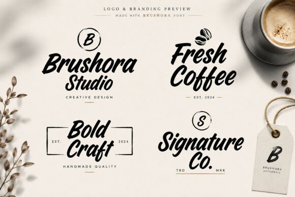 Lettering Fonts for Small Business Branding: 12 Beautiful Picks 30 Brushora Fonts 150347248 4 580x387 1