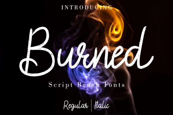 40 Best Brush Script Fonts for Elegant Wedding Invitations 4 Burned Fonts 28723069 1 1 580x387 1