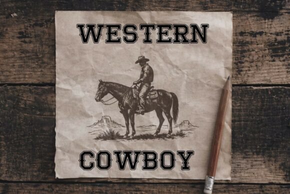 Stylish Display Fonts: 25 Bold Picks Designers Will Love 13 Cowboy Varsity Fonts 148199013 4 580x387 1