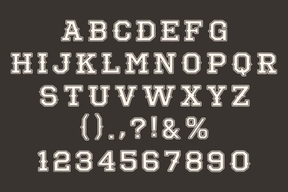 Stylish Display Fonts: 25 Bold Picks Designers Will Love 12 Cowboy Varsity Fonts 148199013 5 580x387 1